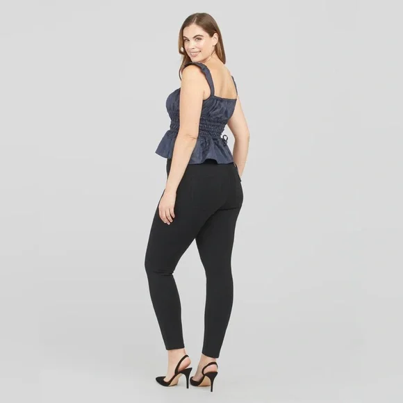 ❄️ SPANX Black 20202 The Perfect Pant, Ankle 4-Pocket - Classic black - Picture 3 of 5